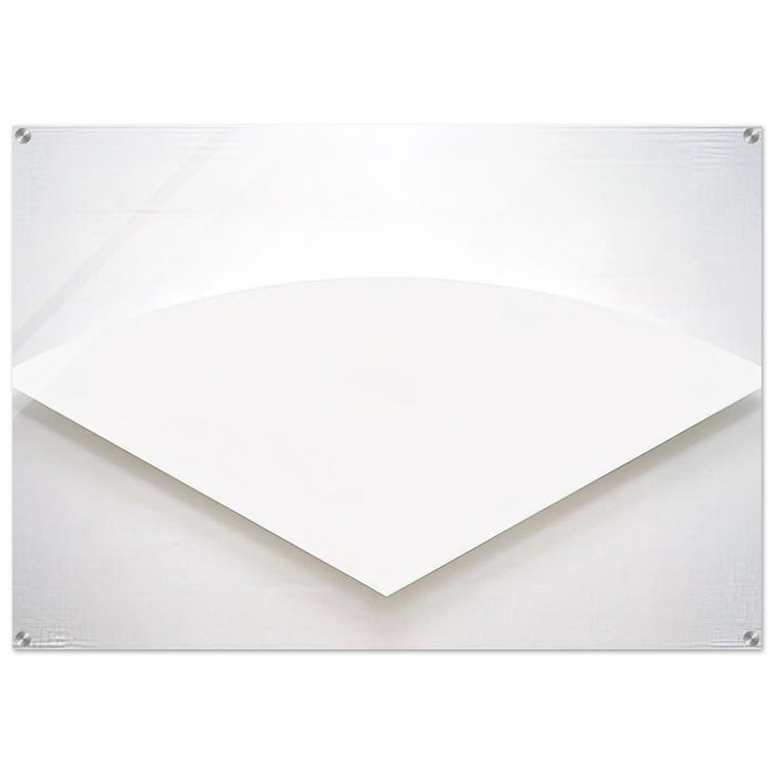 White Curve - Ellsworth Kelly Acrylic Print - 70x100 cm / 28x40″ inches | Ellsworth Kelly Wall Art | Ellsworth Kelly Prints