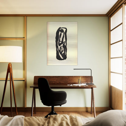 Illustration for Tristan Tzara s Vingt-cinq poèmes - Jean Arp Brushed Aluminum Print - 70x100 cm / 28x40 inches | Jean Arp Aluminum Print | Jean Arp Prints