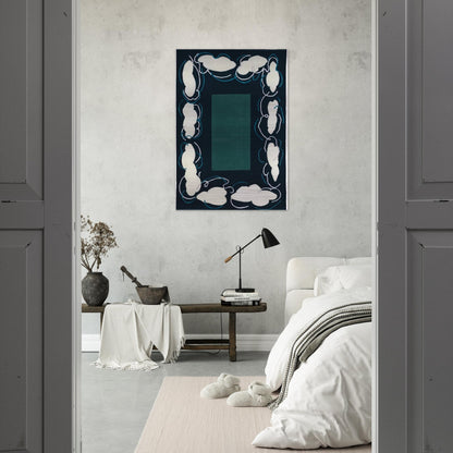 Cielo Par Terra - 1984 - Mario Schifano Brushed Aluminum Print - 70x100 cm / 28x40 inches | Mario Schifano Aluminum Print | Mario Schifano Prints