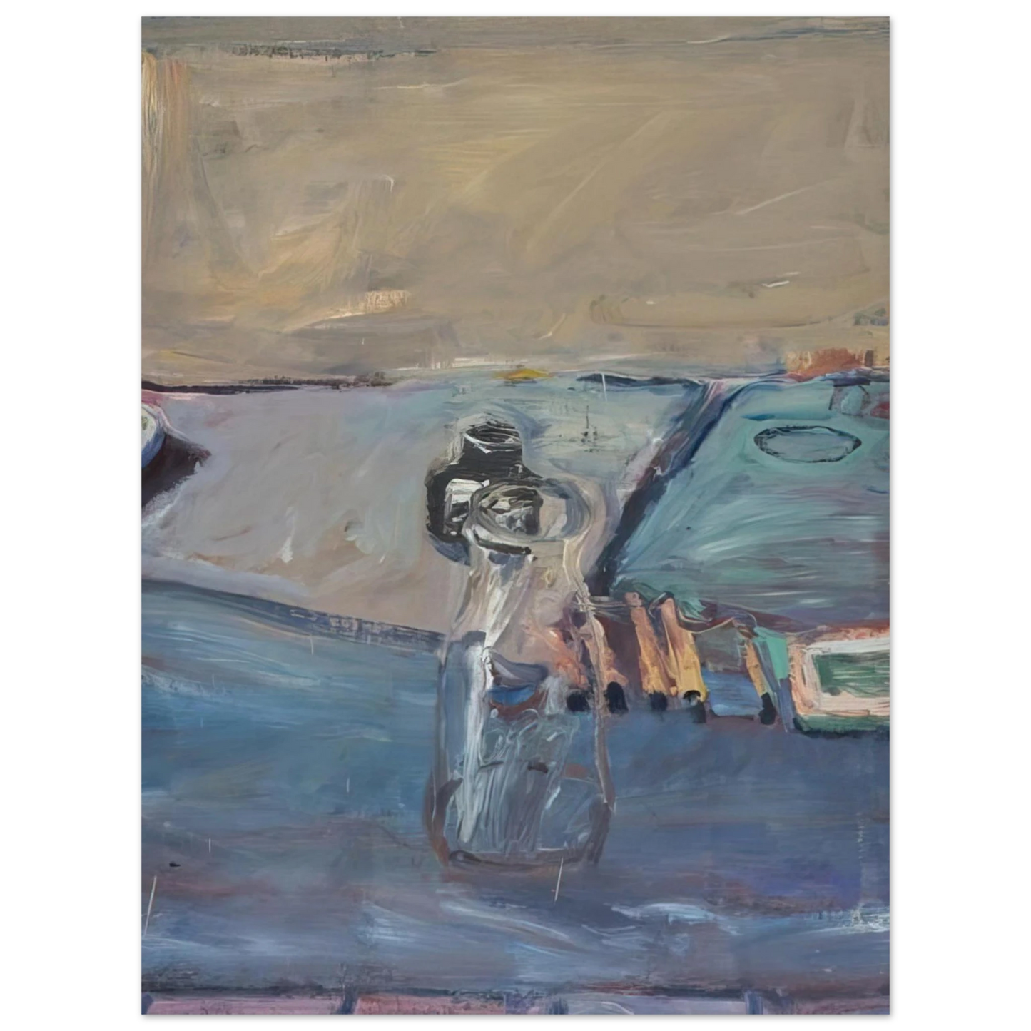 Richard Diebenkorn - Bottles  75x100 cm / 30x40inches Fine Art Poster