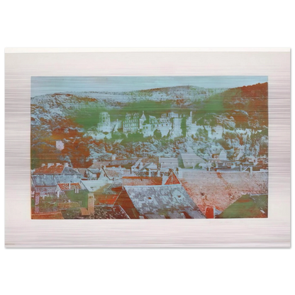 Heidelberg - 1970 - Dieter Roth Brushed Aluminum Print - 70x100 cm / 28x40 inches | Dieter Roth Aluminum Print | Dieter Roth Prints