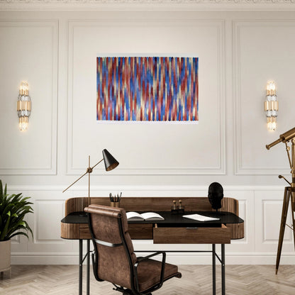Banjo - 1981 - Gene Davis Brushed Aluminum Print - 70x100 cm / 28x40 inches | Gene Davis Aluminum Print | Gene Davis Prints