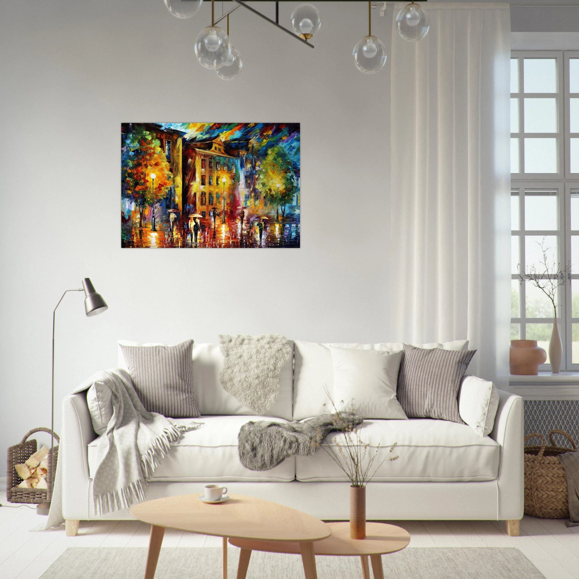 Leonid Afremov - Leonid Afremov Brushed Aluminum Print - 70x100 cm / 28x40 inches | Leonid Afremov Aluminum Print | Leonid Afremov Prints
