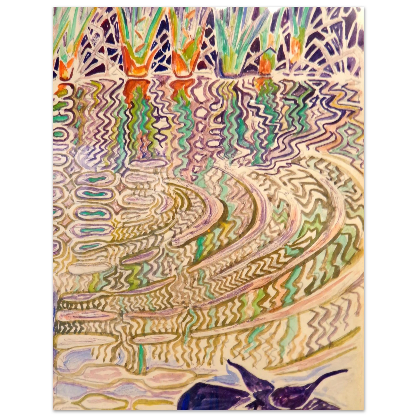 Walter Inglis Anderson - Walter Anderson Wall art - 15x20 cm / 6x8 inches - Fine Art Poster-canvas - -