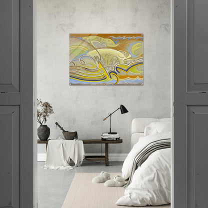 Abstraction 30 - 1955 - Lawren Harris Acrylic Print - 70x100 cm / 28x40″ inches