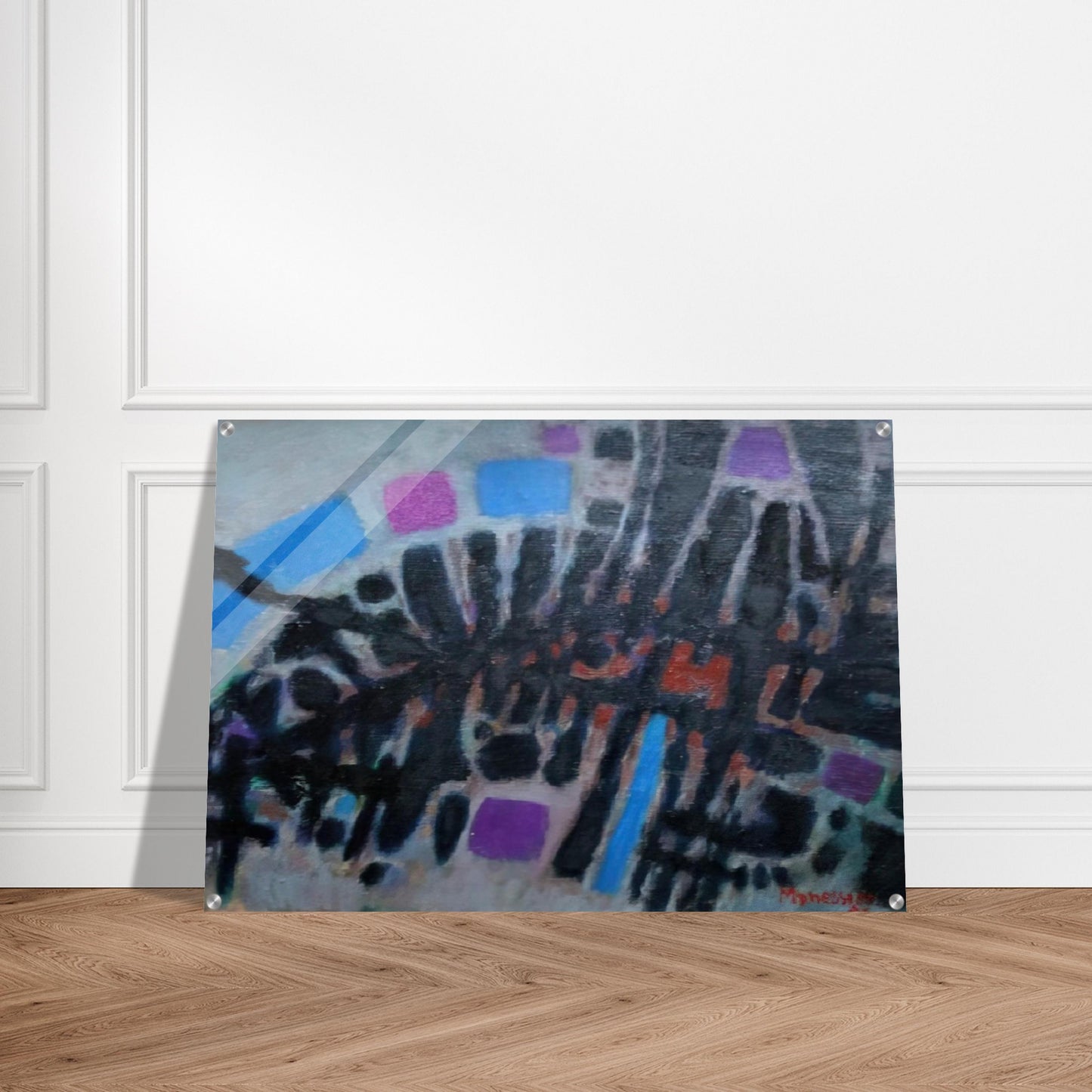 Untitled - 1957 - Alfred Manessier Acrylic Print - 70x100 cm / 28x40″ inches
