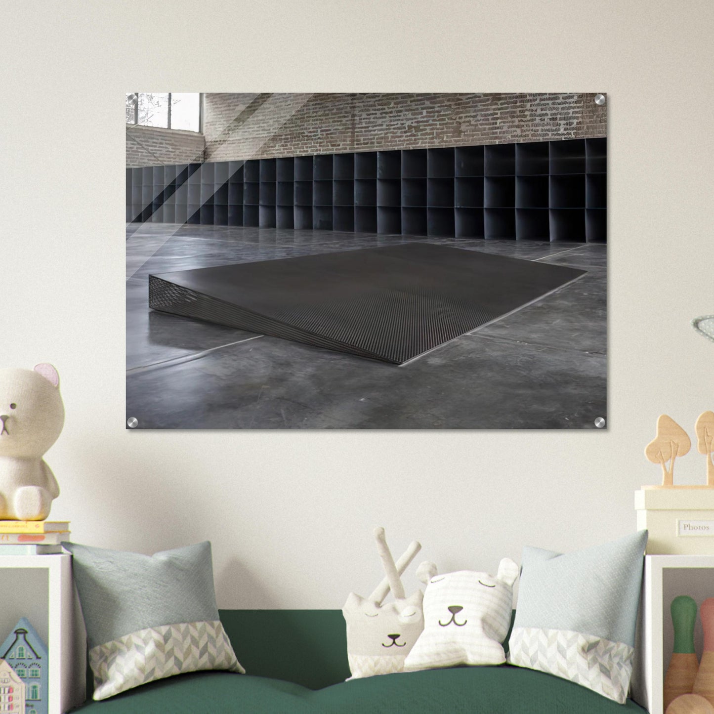 Untitled Eight Inches - 1968 - Donald Judd Acrylic Print - 70x100 cm / 28x40″ inches