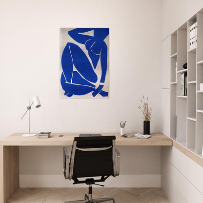 BLUE NUDE - Henri Matisse Brushed Aluminum Print - 70x100 cm / 28x40 inches | Henri Matisse Aluminum Print | Henri Matisse Prints