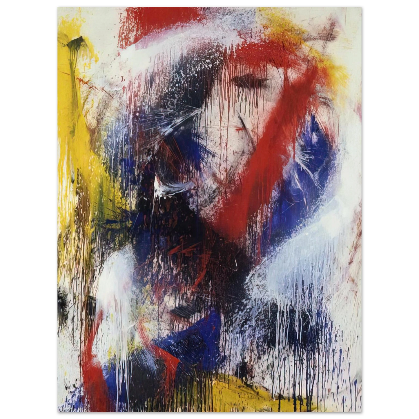Norman Bluhm - Excalibur - 1960  75x100 cm / 30x40inches Fine Art Poster