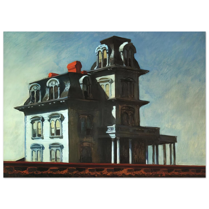 Edward Hopper - House by the Railroad Fine Art Poster