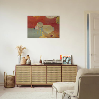 Untitled #2 Sausalito - Richard Diebenkorn Brushed Aluminum Print - 70x100 cm / 28x40 inches | Richard Diebenkorn Aluminum Print | Richard Diebenkorn Prints
