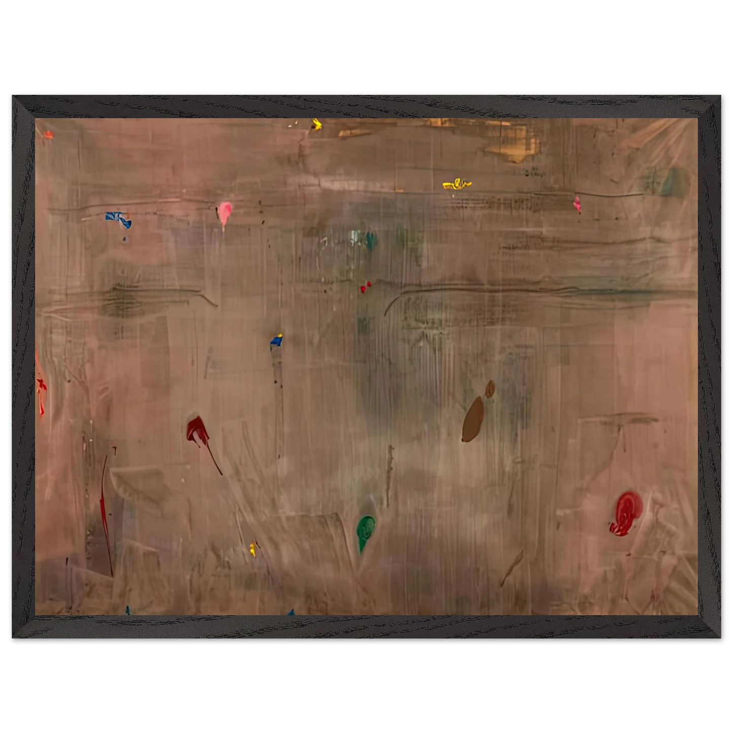 Helen Frankenthaler - Cathedral, 1982- Wall Art - 60x80 cm / 24x32 inches - Premium Wooden Framed Poster With Fine Art Paper-canvas - Wood frame
