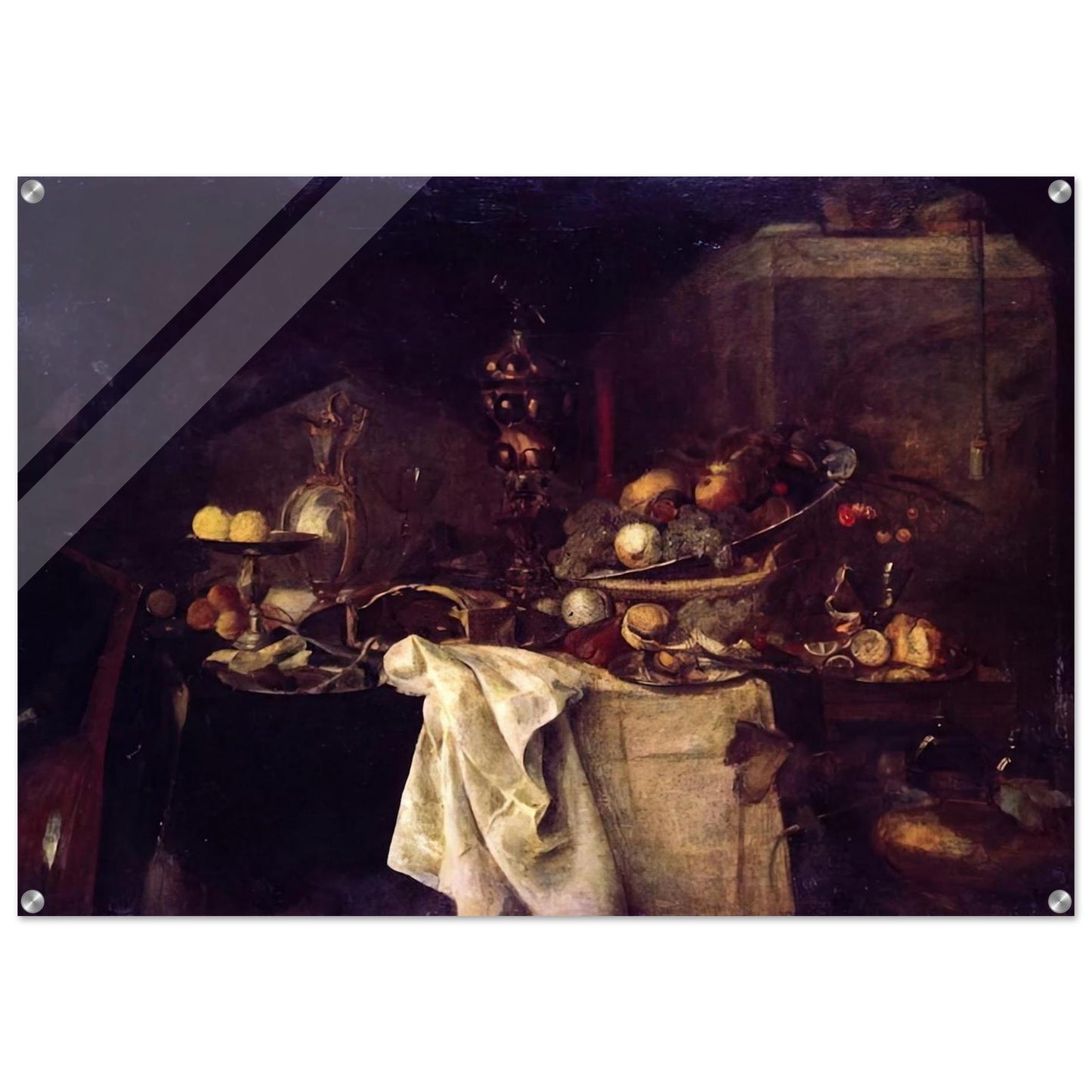 LA DESERTE AFTER JAN DAVIDSZ DE HEEM 1893 - Henri Matisse Acrylic Print - 70x100 cm / 28x40″ inches