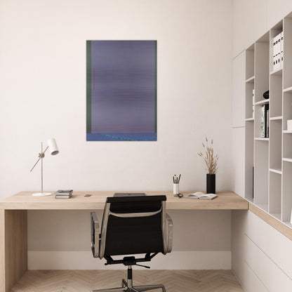 Infinity Field, Nemea Series #4 - 1973 - Theodoros Stamos Brushed Aluminum Print - 70x100 cm / 28x40 inches | Theodoros Stamos Aluminum Print | Theodoros Stamos Prints