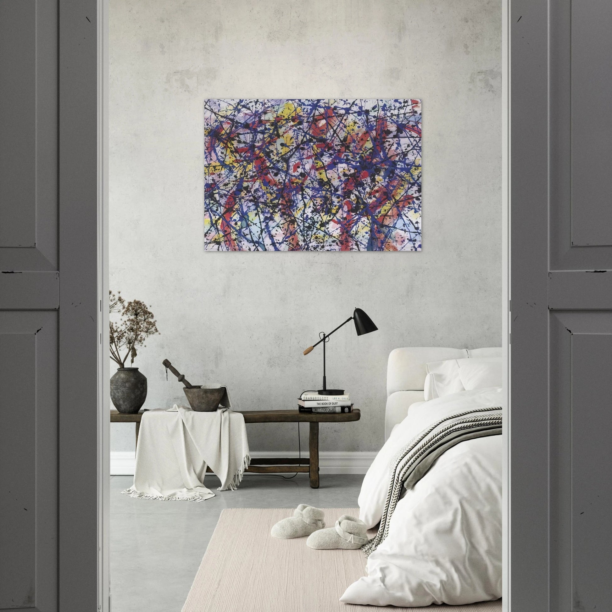 Brise d Automne - Marcel Barbeau Brushed Aluminum Print - 70x100 cm / 28x40 inches | Marcel Barbeau Aluminum Print | Marcel Barbeau Prints