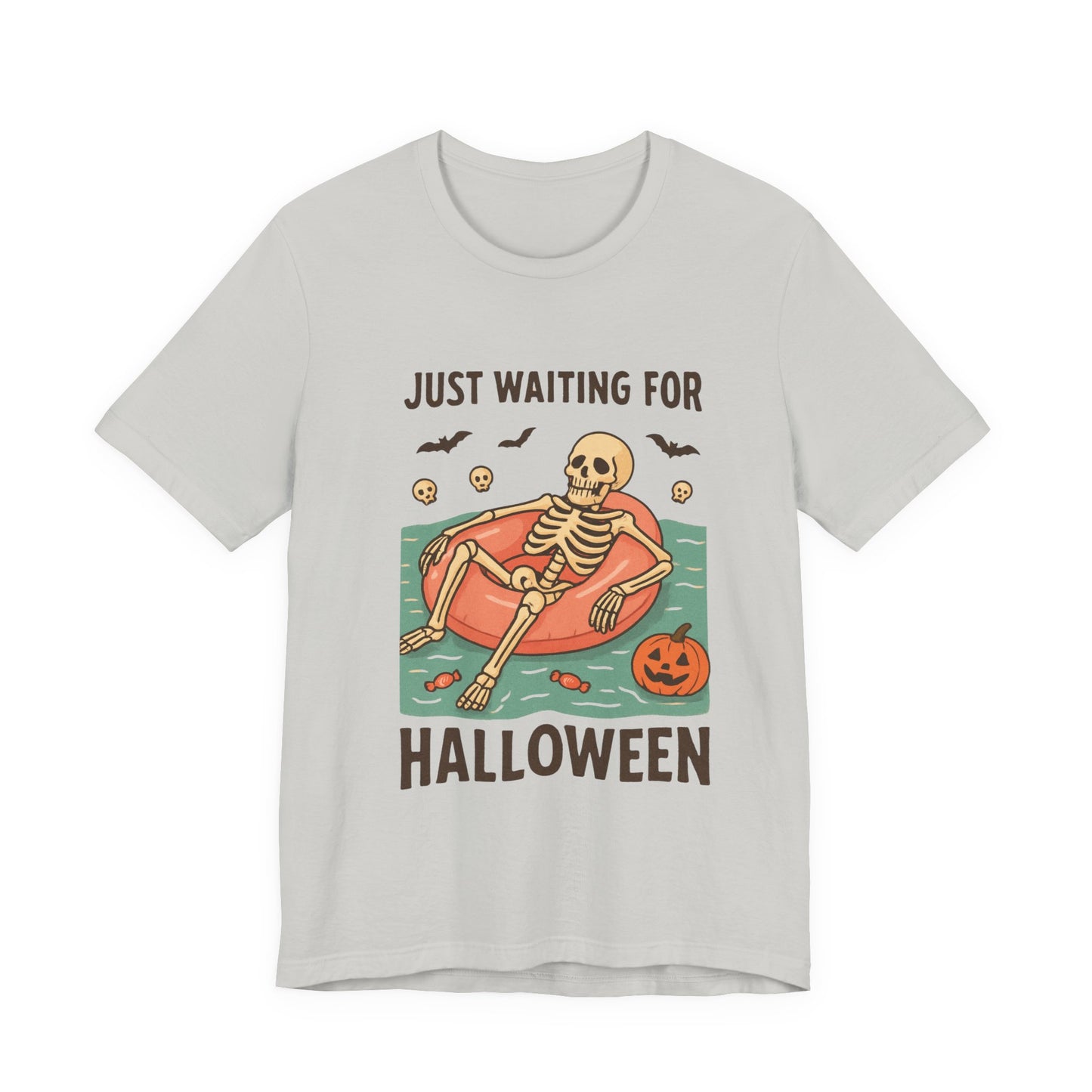 Spooky Summer Skeleton Wacht Gewoon Op Halloween