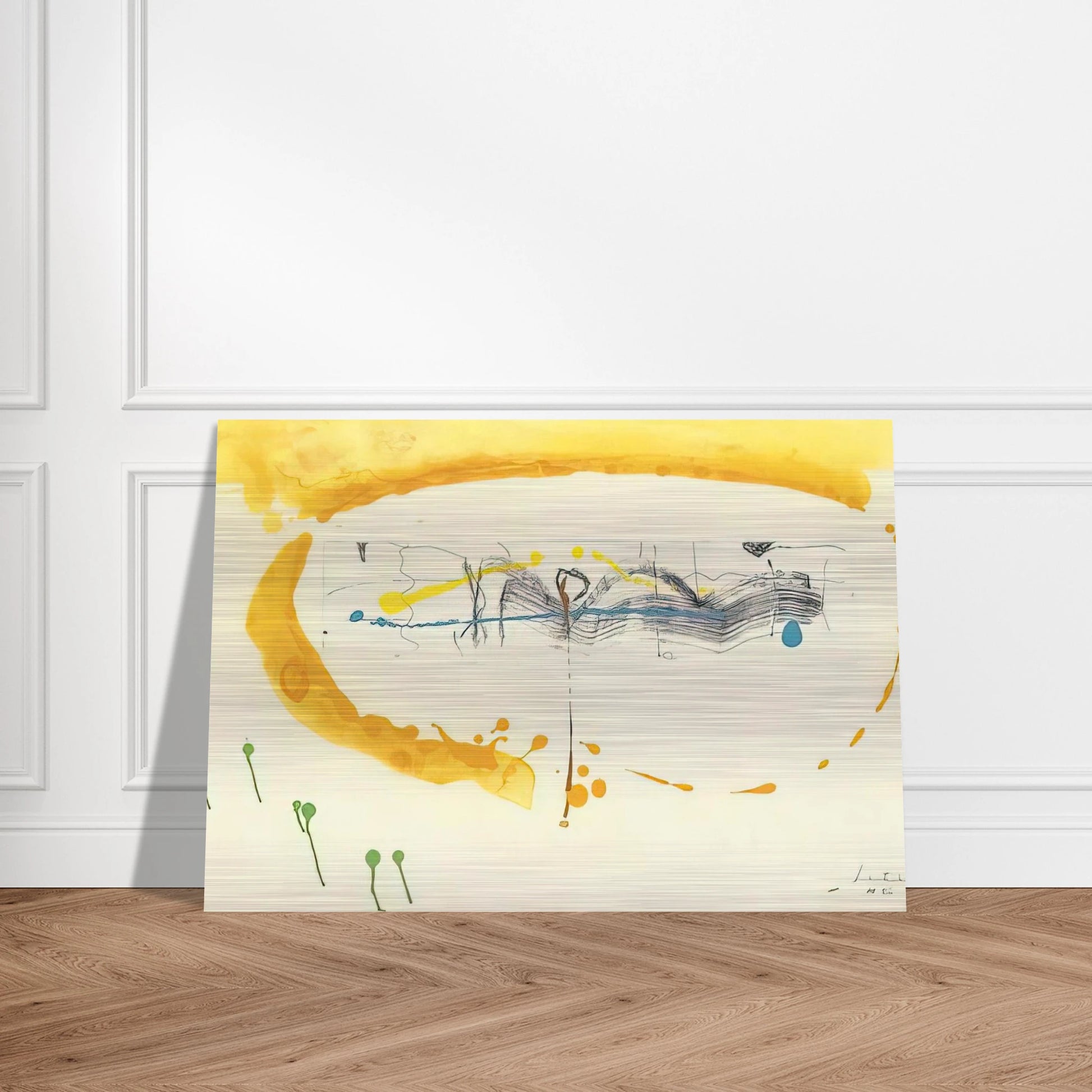 Making Music - 2000 - Helen Frankenthaler Brushed Aluminum Print - 70x100 cm / 28x40 inches | Helen Frankenthaler Aluminum Print | Helen Frankenthaler Prints