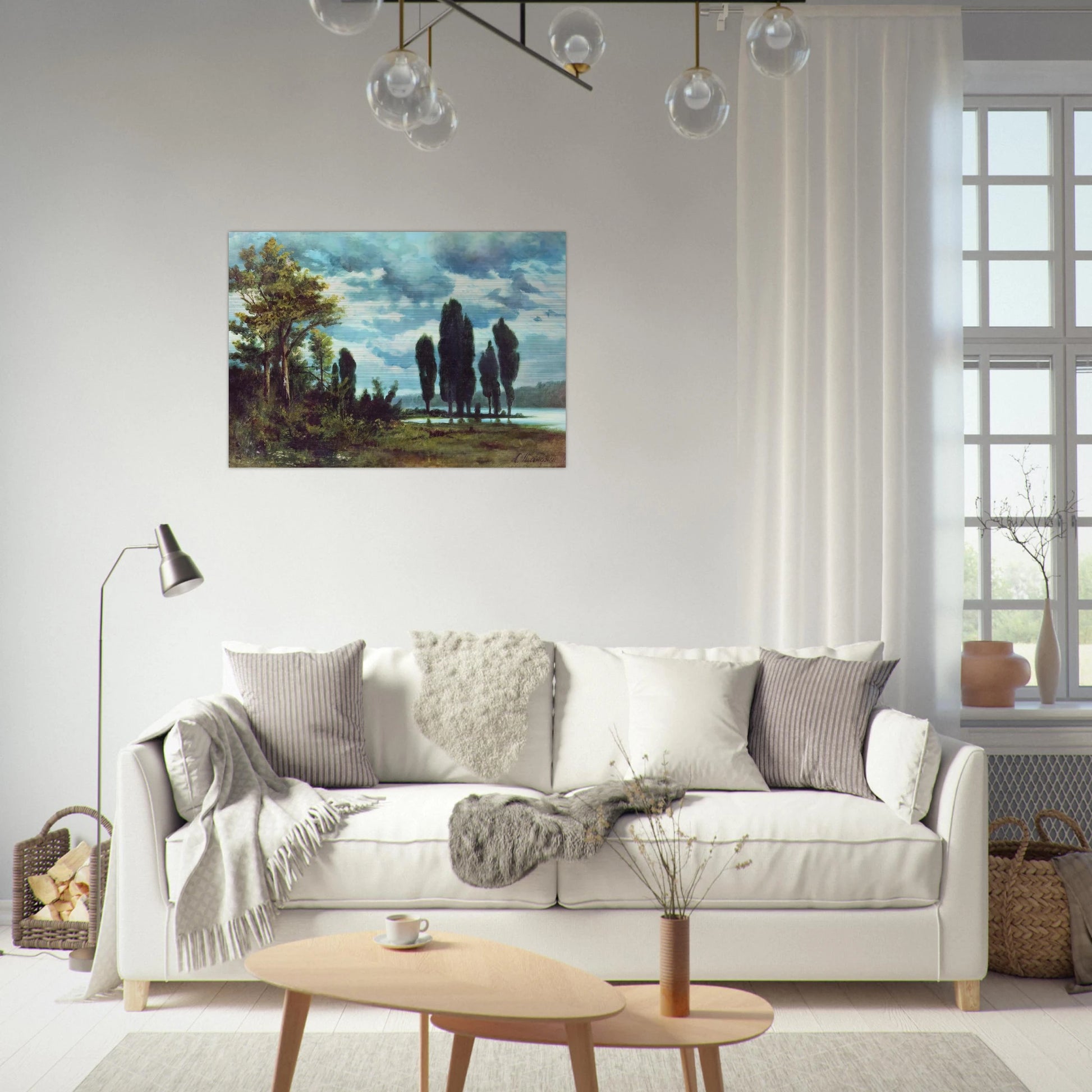 Landscape - Arkhyp Kuindzhi Brushed Aluminum Print - 70x100 cm / 28x40 inches | Arkhyp Kuindzhi Aluminum Print | Arkhyp Kuindzhi Prints
