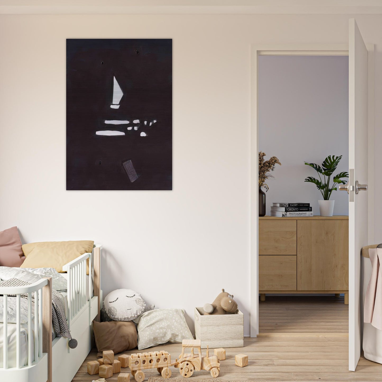 Oskar 5 - 2005 - Ralston Crawford Brushed Aluminum Print - 70x100 cm / 28x40 inches | Ralston Crawford Aluminum Print | Ralston Crawford Prints