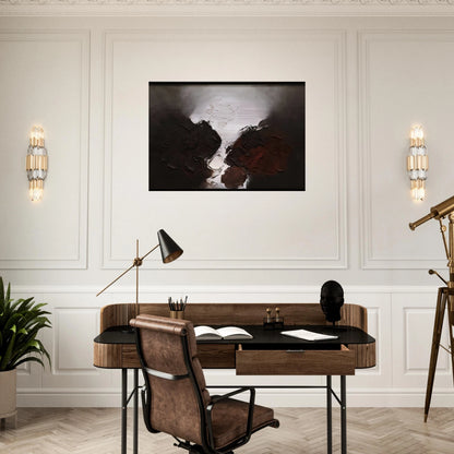 210 B 1960 - Luis Feito Brushed Aluminum Print - 70x100 cm / 28x40 inches | Luis Feito Aluminum Print | Luis Feito Prints