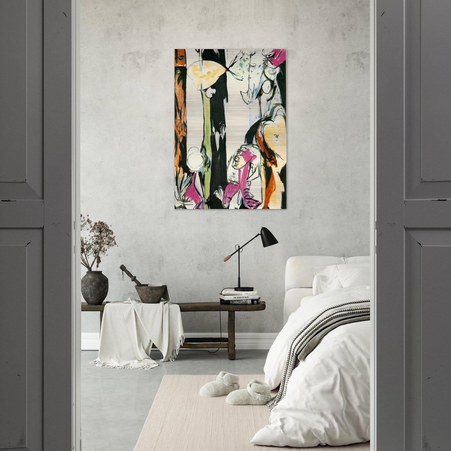 EASTER AND THE TOTEM - Jackson Pollock Brushed Aluminum Print - 70x100 cm / 28x40 inches | Jackson Pollock Aluminum Print | Jackson Pollock Prints