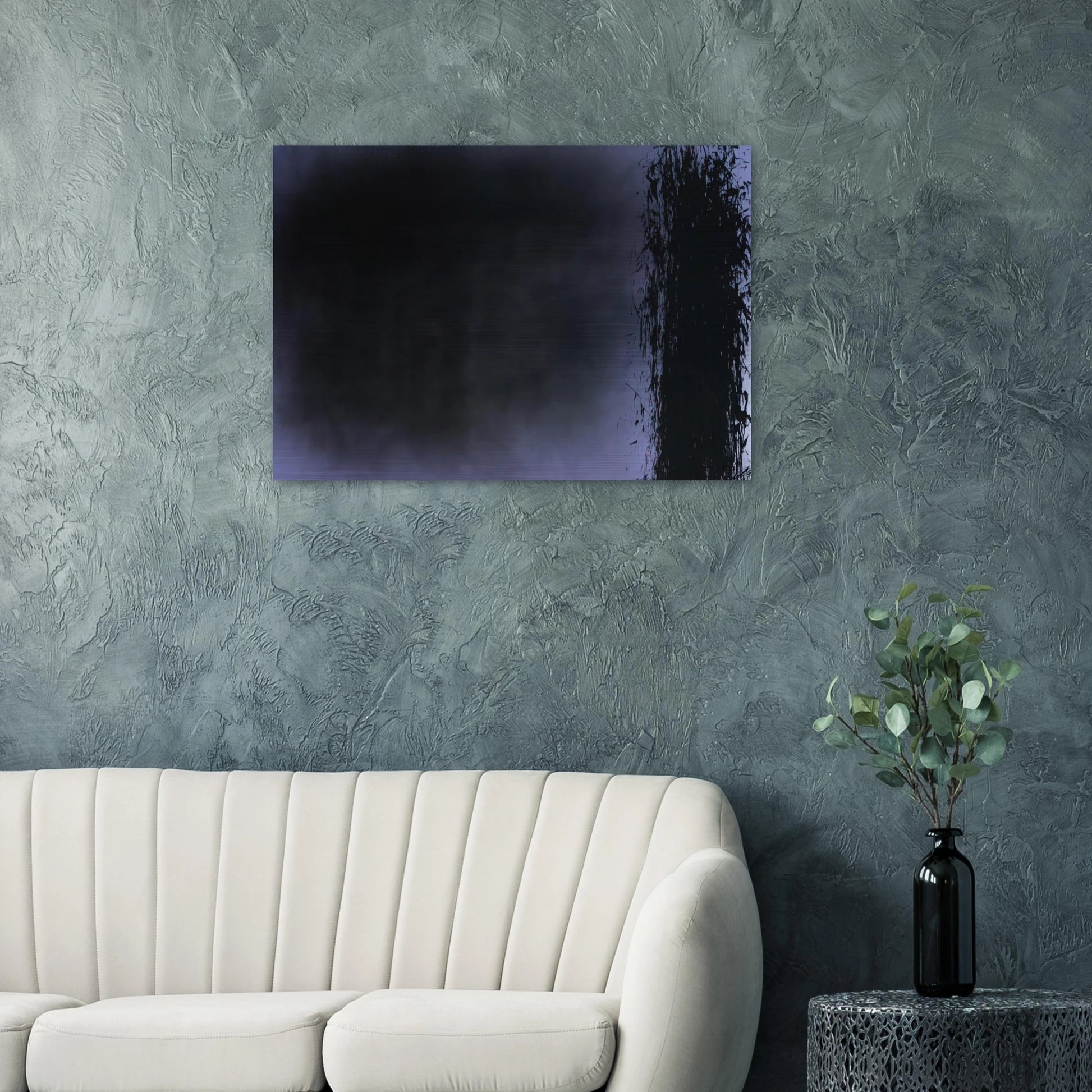 Untitled T1980-K5 - 1980 - Hans Hartung Brushed Aluminum Print - 70x100 cm / 28x40 inches | Hans Hartung Aluminum Print | Hans Hartung Prints