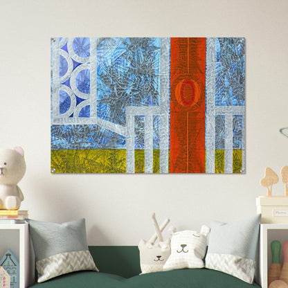 Epilogue - 1974 - Jimmy Ernst Acrylic Print - 70x100 cm / 28x40″ inches | Jimmy Ernst Wall Art | Jimmy Ernst Prints