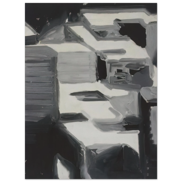 Gerhard Richter - TOWNSCAPE 1968 3  75x100 cm / 30x40inches Fine Art Poster