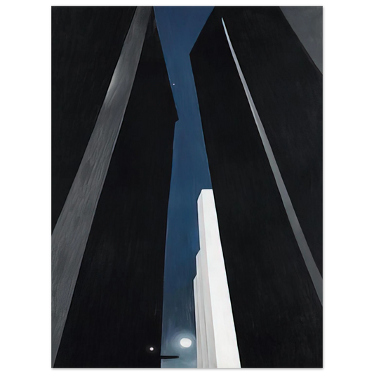 Georgia O'Keeffe - City Night Fine Art Poster