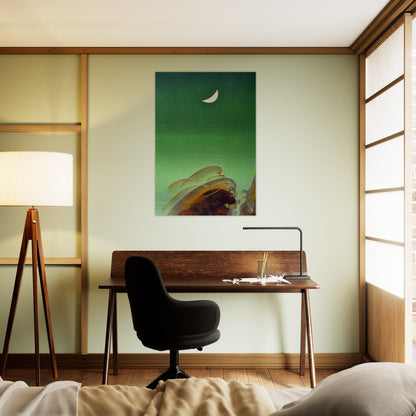 Spring Moon - 1942 - Agnes Lawrence Pelton Brushed Aluminum Print - 70x100 cm / 28x40 inches | Agnes Lawrence Pelton Aluminum Print | Agnes Lawrence Pelton Prints