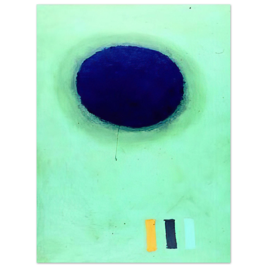 Adolph Gottlieb - Vert - 1964  75x100 cm / 30x40inches Fine Art Poster