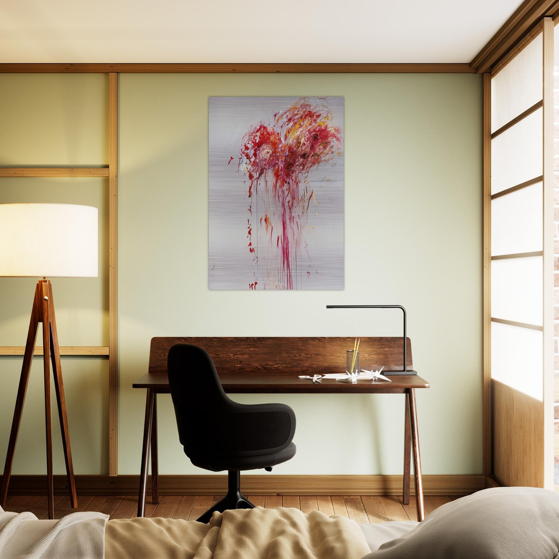 Nine Discourses on Commodus, Part VIII - Cy Twombly Brushed Aluminum Print - 70x100 cm / 28x40 inches | Cy Twombly Aluminum Print | Cy Twombly Prints