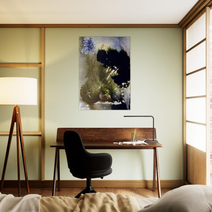 VIR ET MULIER IN PARADISO VOLUPTATIS 1967 - Salvador Dali Brushed Aluminum Print - 70x100 cm / 28x40 inches | Salvador Dali Aluminum Print | Salvador Dali Prints