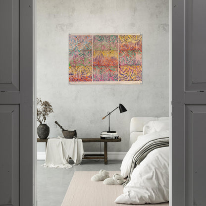 USUYUKI ULAE 227 - Jasper Johns Acrylic Print - 70x100 cm / 28x40″ inches