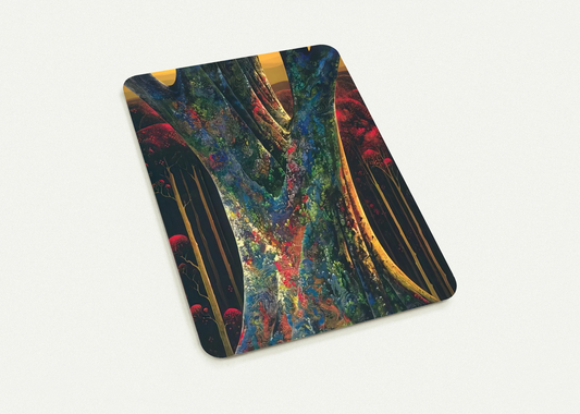 Majestic Tree By Eyvind Earle Pack of 10 Post Cards | Eyvind Earle Post Cards | A6 (10.5 x 14.8 cm) - 4.1 x 5.8 inches