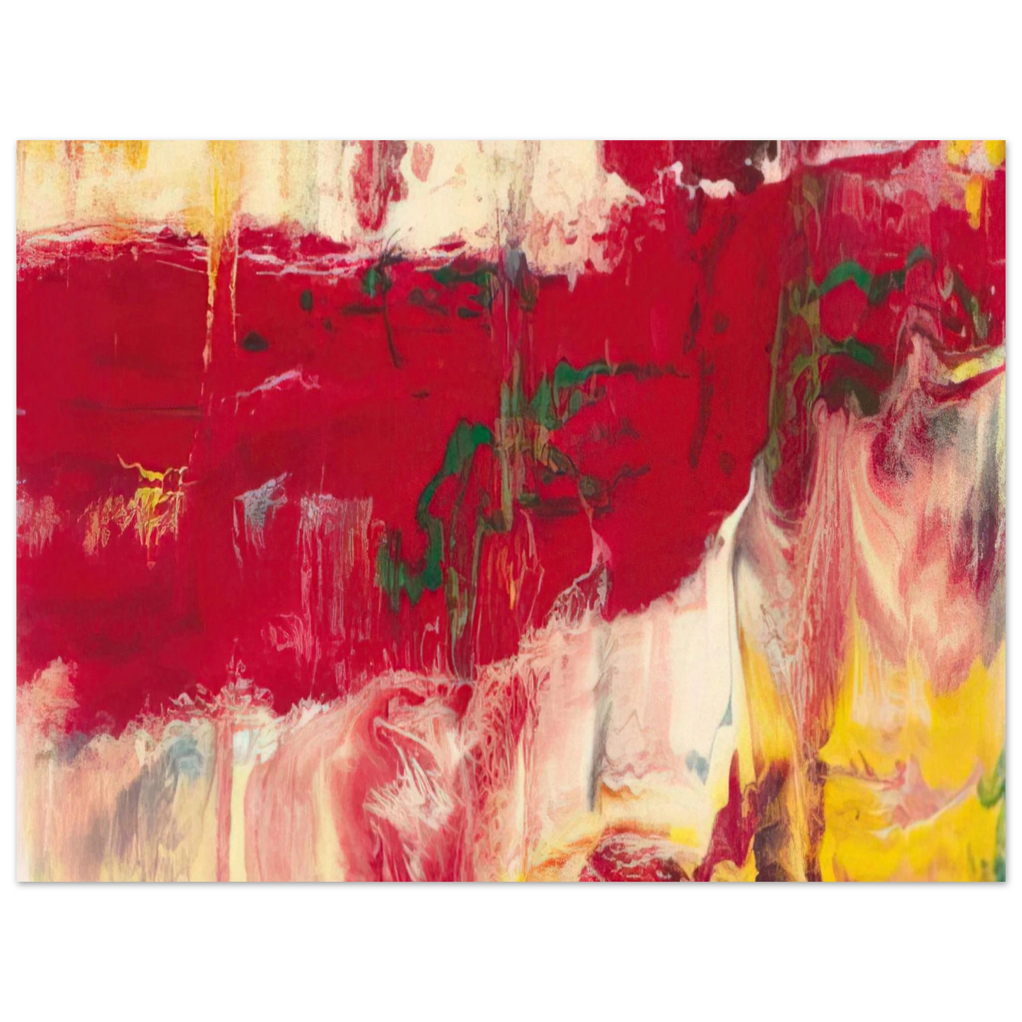Gerhard Richter - ICE  75x100 cm / 30x40inches Fine Art Poster