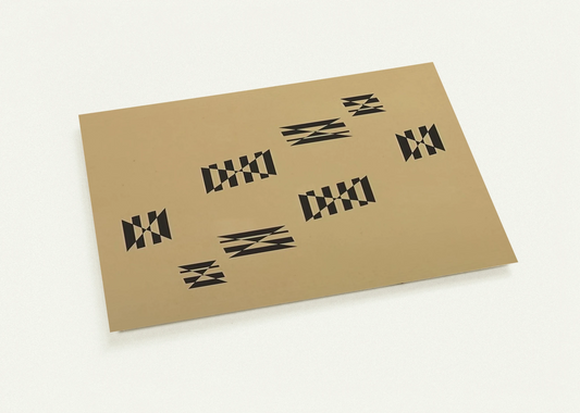 Metaesquema - 1957 By Helio Oiticica Pack of 10 Post Cards | Helio Oiticica Post Cards | A6 (10.5 x 14.8 cm) - 4.1 x 5.8 inches