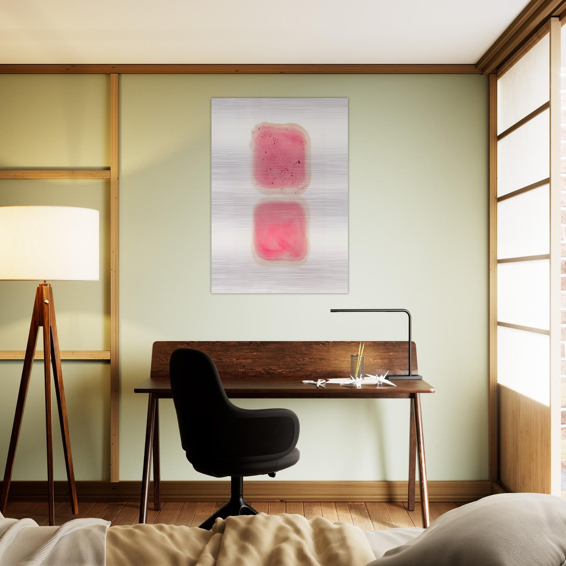UNTITLED 1964 1 - Gotthard Graubner Brushed Aluminum Print - 70x100 cm / 28x40 inches | Gotthard Graubner Aluminum Print | Gotthard Graubner Prints