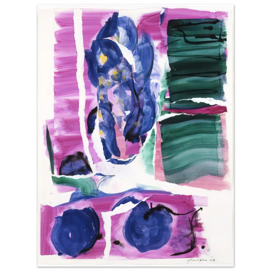 Grace Hartigan - Variations I on Clark's Cove  75x100 cm / 30x40inches Fine Art Poster
