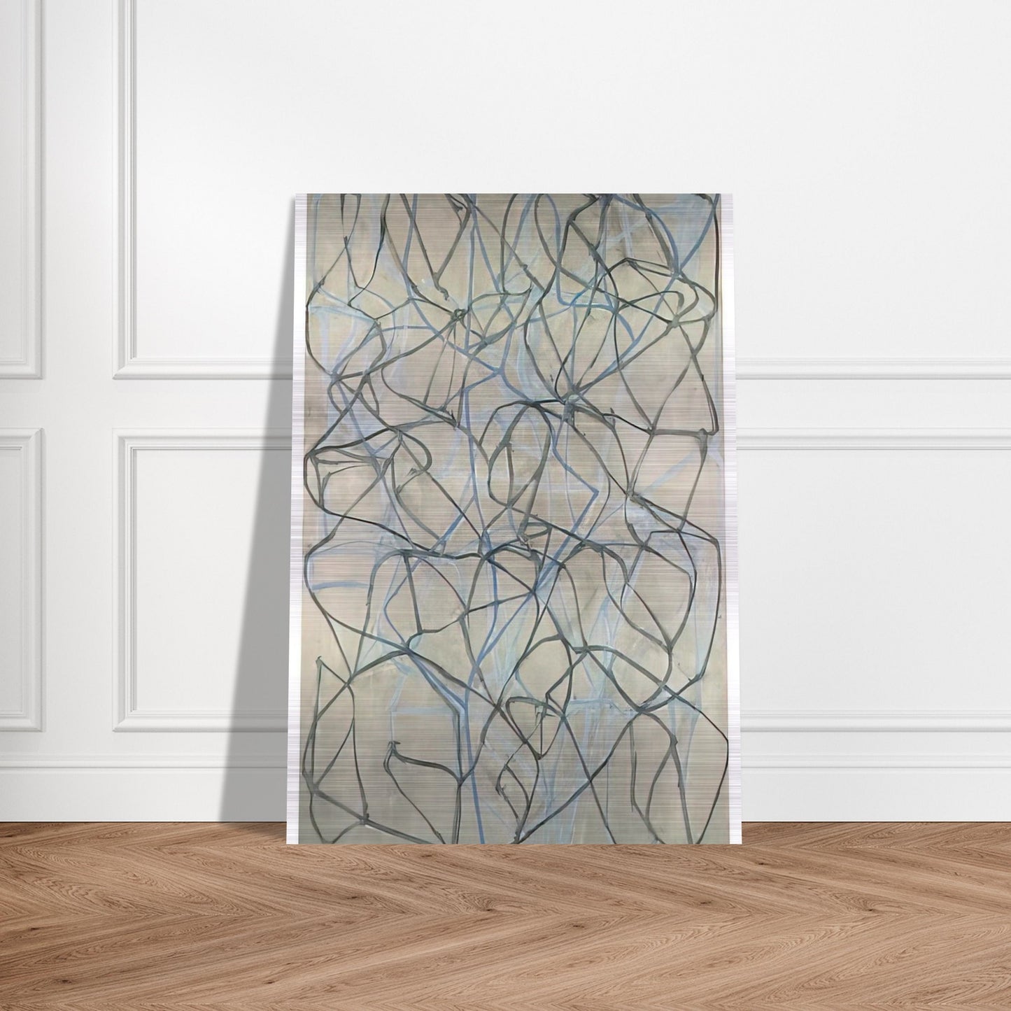 The Studio - 1990 - Brice Marden Brushed Aluminum Print - 70x100 cm / 28x40 inches | Brice Marden Aluminum Print | Brice Marden Prints