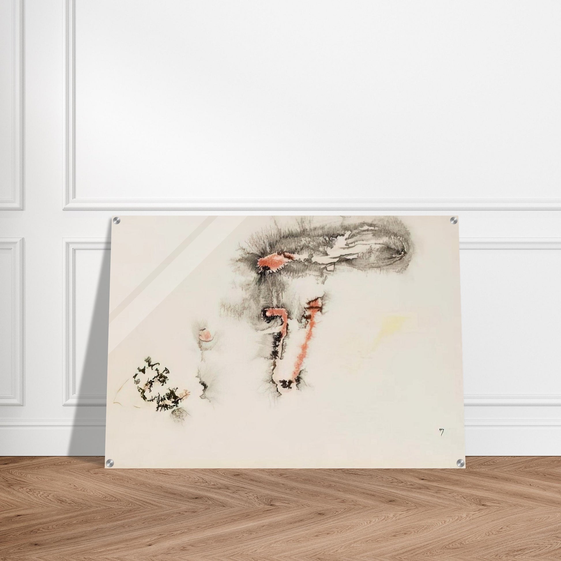 UNTITLED - Henri Michaux Acrylic Print - 70x100 cm / 28x40″ inches