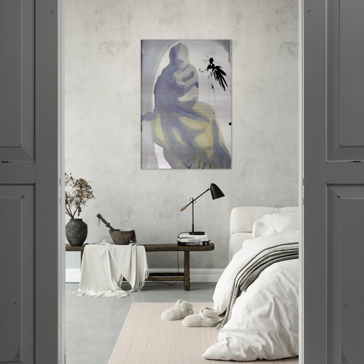 SEDUXISTI ME DOMINE 1967 - Salvador Dali Brushed Aluminum Print - 70x100 cm / 28x40 inches | Salvador Dali Aluminum Print | Salvador Dali Prints