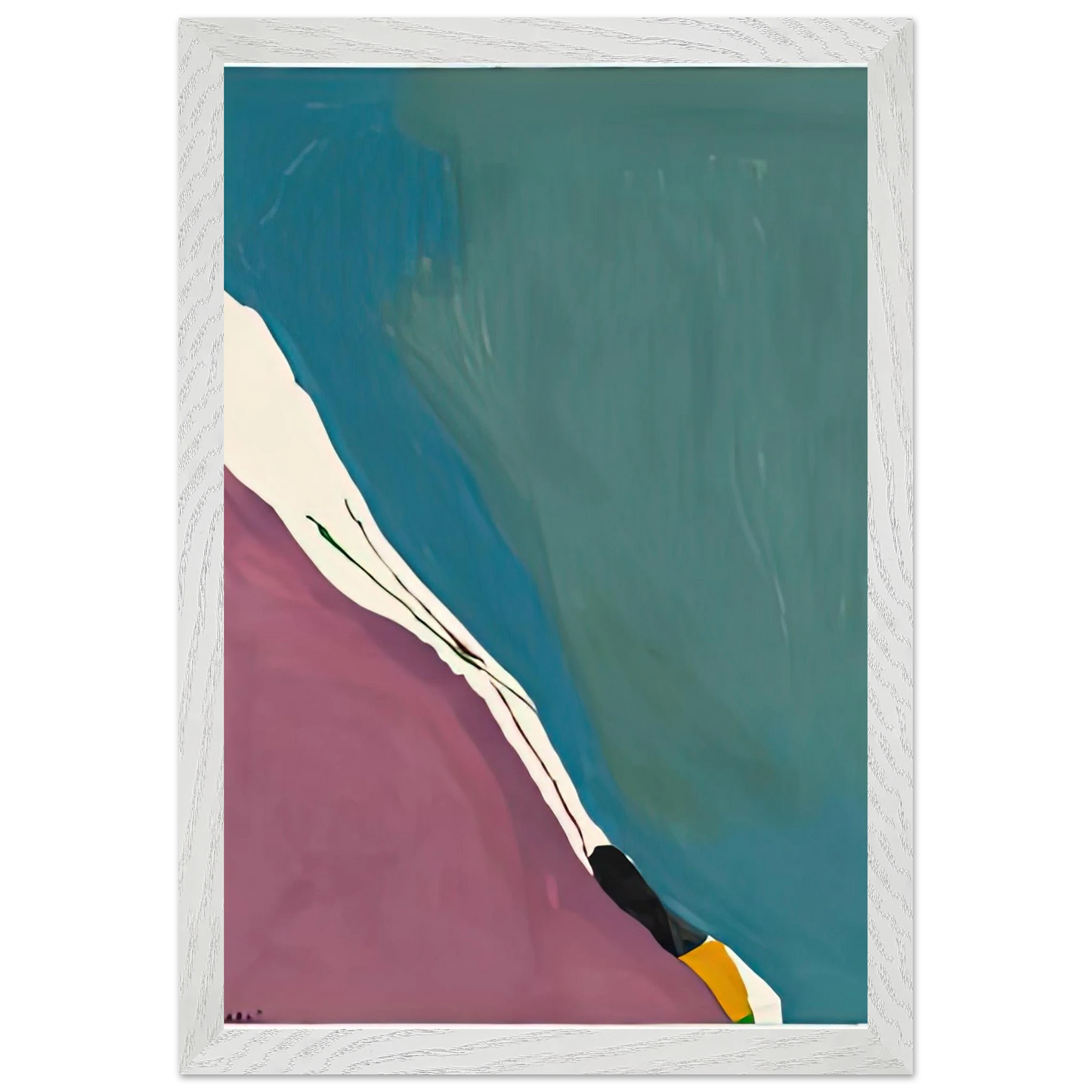 Helen Frankenthaler - Red Travels, 1971- Wall Art - 28x40 inches / 70x70 cm - Canvas (Imperial)-canvas - -