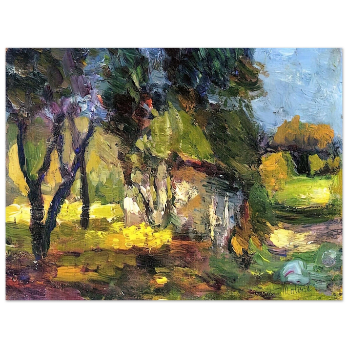 Henri Matisse - LANDSCAPE CORSICA 1898  75x100 cm / 30x40inches Fine Art Poster