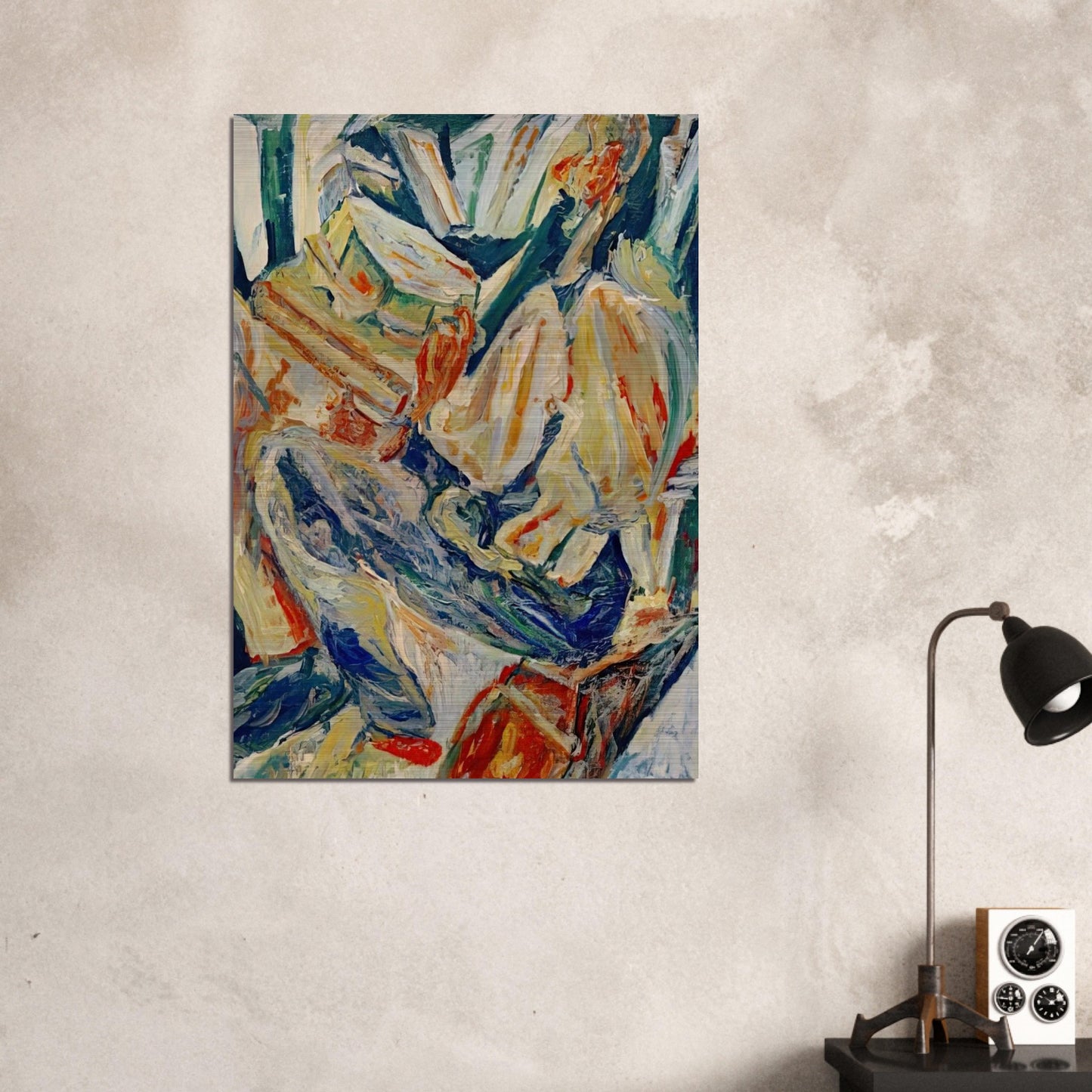THE PHILOSOPHER 1921 - Chaim Soutine Brushed Aluminum Print - 70x100 cm / 28x40 inches | Chaim Soutine Aluminum Print | Chaim Soutine Prints
