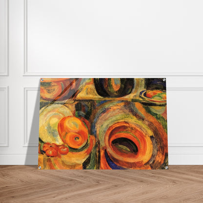 PORTUGESE STILL LIFE - Sonia Delaunay Acrylic Print - 70x100 cm / 28x40″ inches
