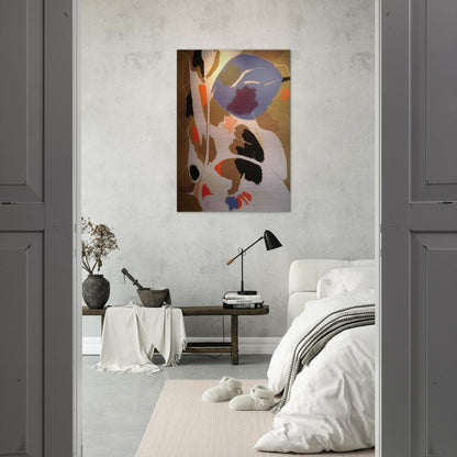 Branches - 1955 - John Ferren Brushed Aluminum Print - 70x100 cm / 28x40 inches | John Ferren Aluminum Print | John Ferren Prints