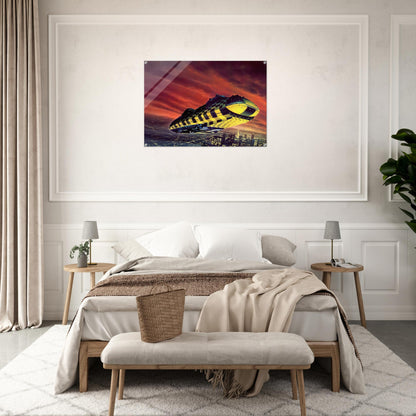 Chris Foss - Chris Foss Acrylic Print - 70x100 cm / 28x40″ inches
