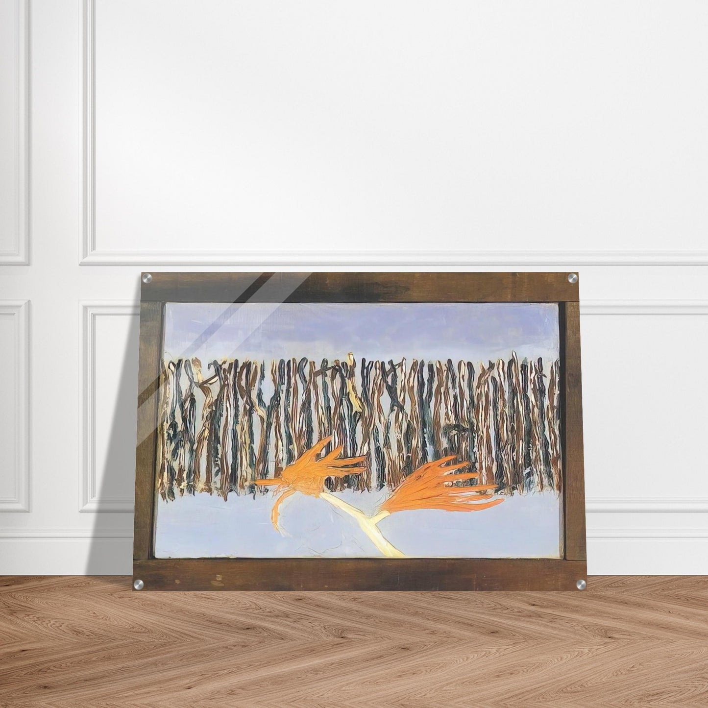 Burning Bush - 1953 - Forrest Bess Acrylic Print - 70x100 cm / 28x40″ inches