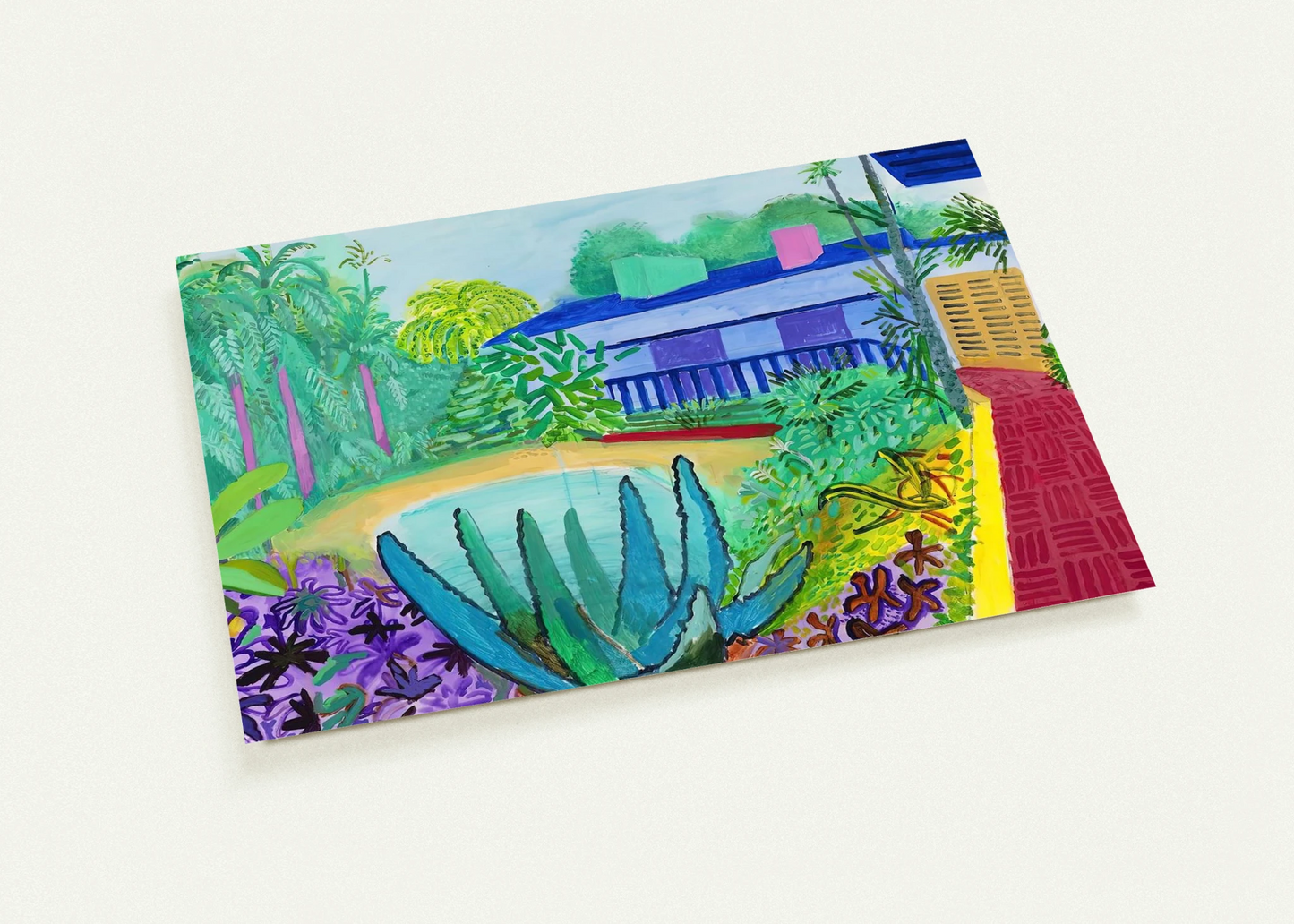 David Hockney By David Hockney Pack of 10 Post Cards | David Hockney Post Cards | A6 (10.5 x 14.8 cm) - 4.1 x 5.8 inches